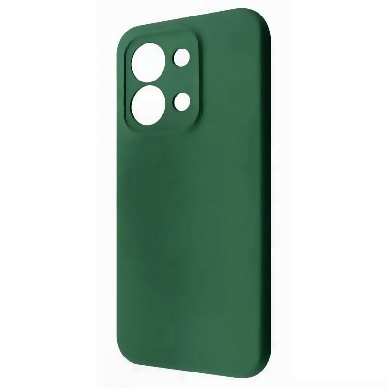 Чохол GETMAN Liquid Silk Full Camera для Xiaomi Redmi 15C (Europe version) Зелений-0