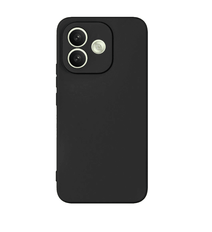 Чохол GETMAN Liquid Silk Full Camera для Xiaomi Redmi Note 17 Pro (Black)-0