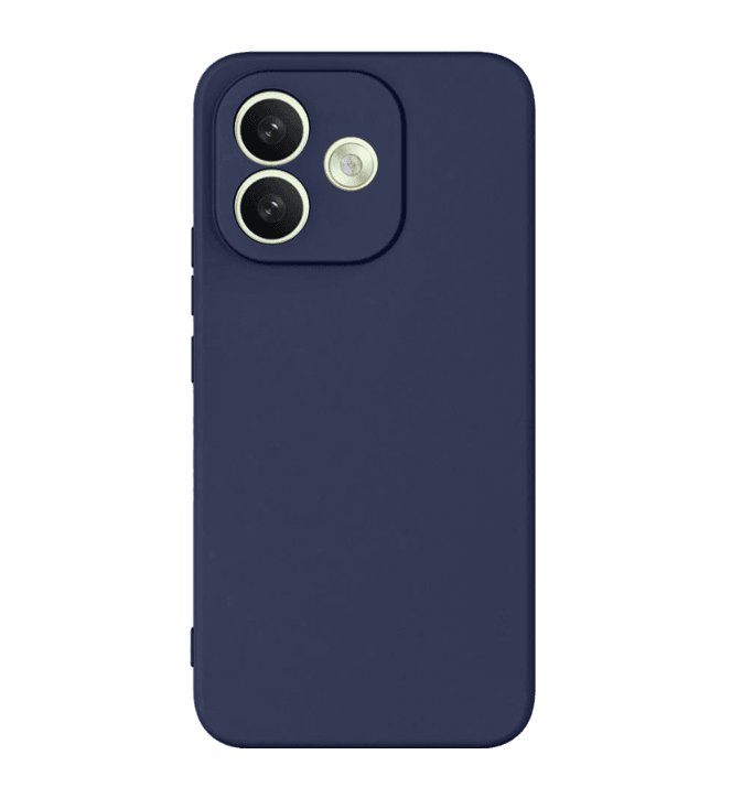 Чохол GETMAN Liquid Silk Full Camera для Xiaomi Redmi Note 17 Pro (Midnight Blue)-0