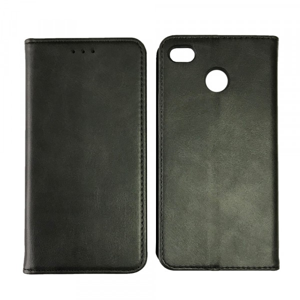 Книжка Black TPU Magnet для Xiaomi Redmi 4X чорна-0