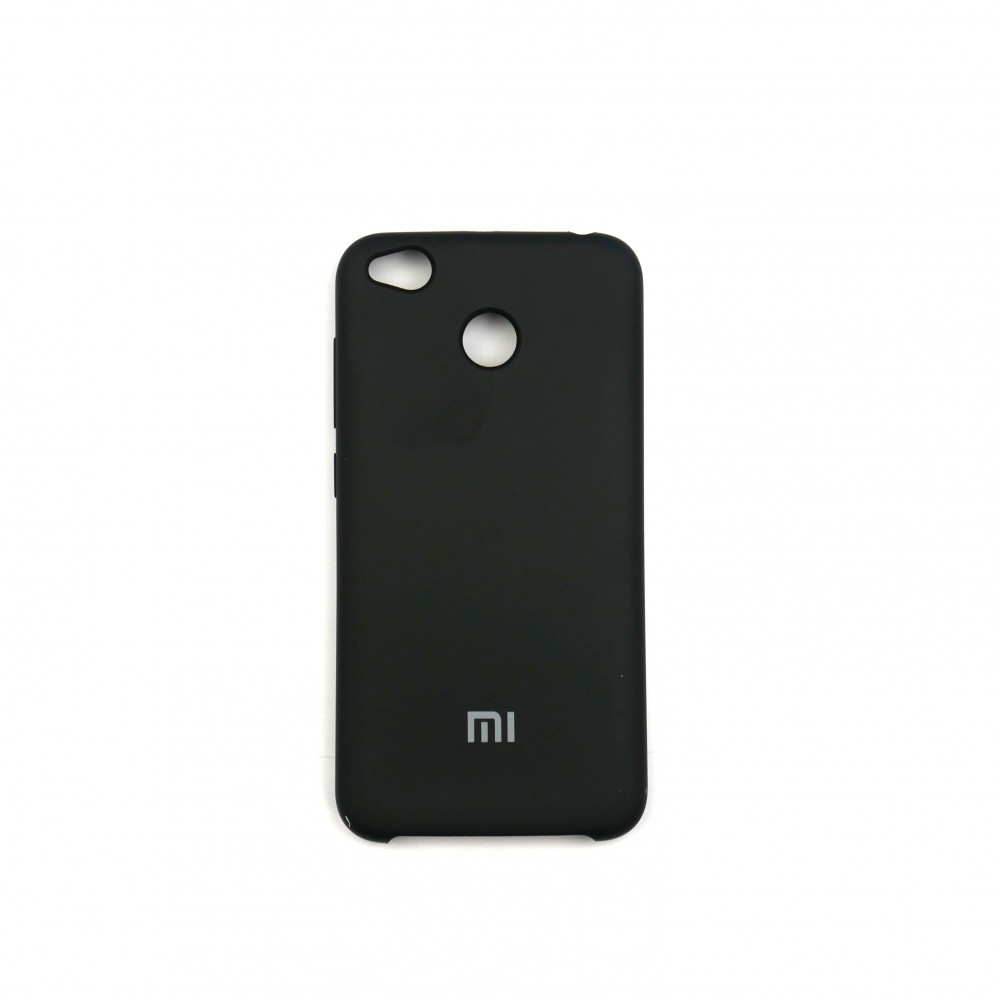Silicon Case для Xiaomi Redmi 4x Black-0