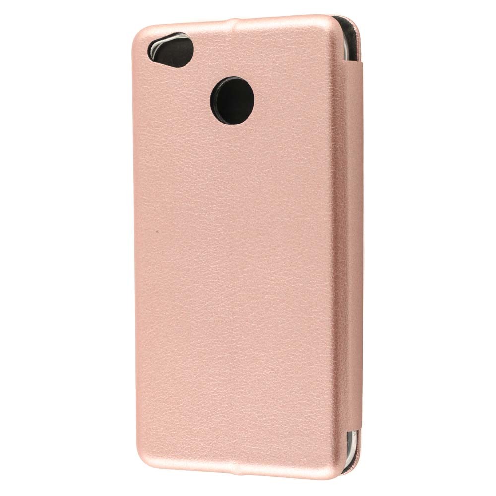 Книжка Premium для Xiaomi Redmi 4X рожеве золото-1