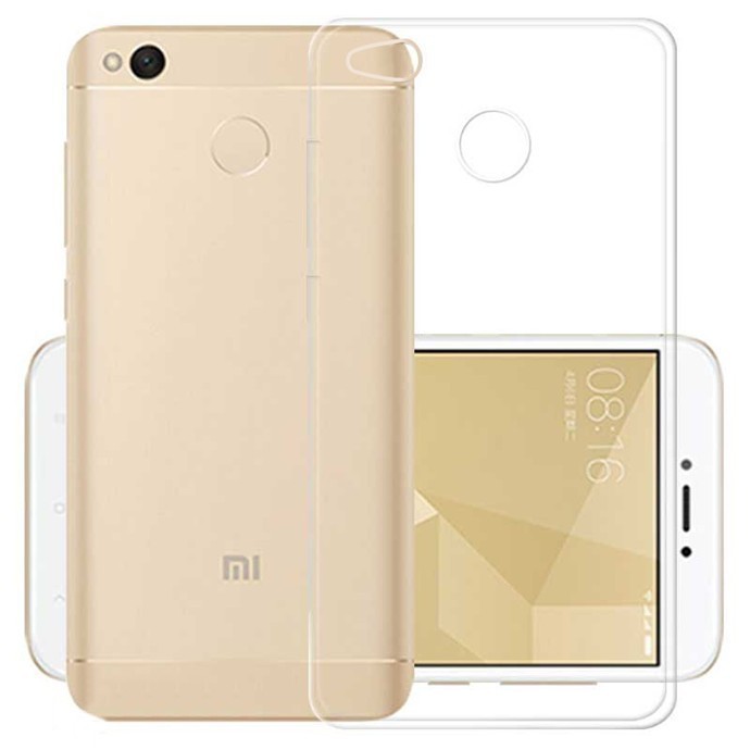 Накладка Premium для Xiaomi Redmi 4x прозорий силікон-0