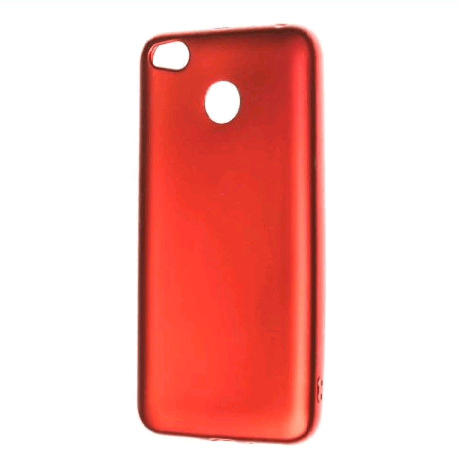 Накладка Matte Soft Cover для Xiaomi Redmi 4x червона-0
