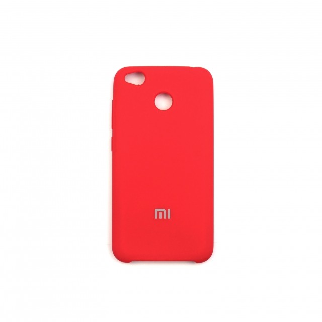 Silicon Case для Xiaomi Redmi 4x Red-0