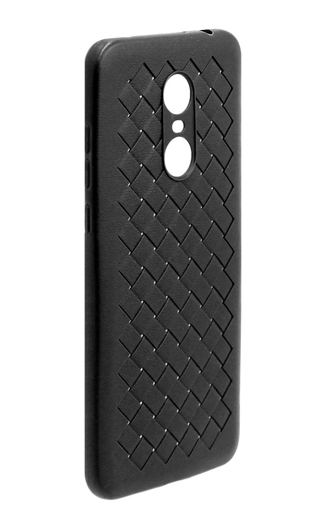 Накладка Weaving для Xiaomi Redmi 5  чорна-1