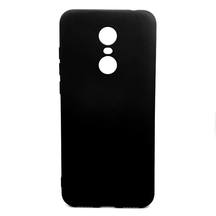 Silicone Cover Full without Logo (A) для Xiaomi  Redmi 5 Plus чорна-0