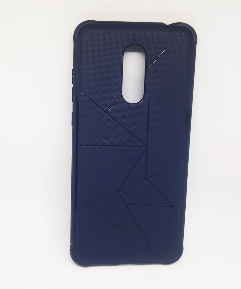 Накладка Geometry для Xiaomi Redmi 5 Plus синя-0