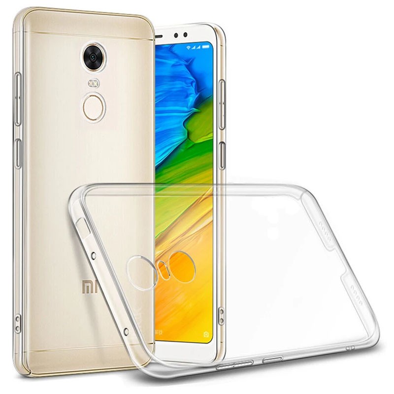 Накладка Epic Transparent 1,0mm для Xiaomi Redmi 5 Plus прозора-0
