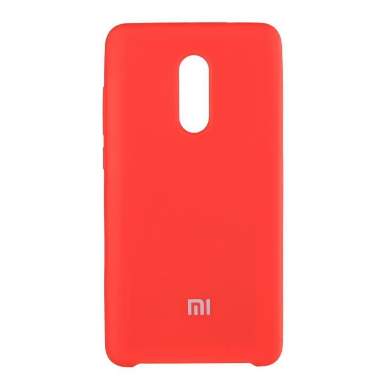Накладка Silicone Case для Xiaomi Redmi 5 Plus (Red)-0