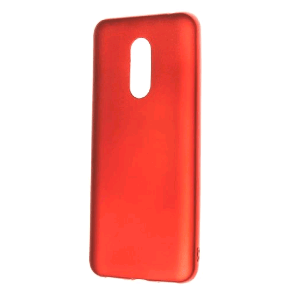 Накладка Matte Soft Cover для Xiaomi Redmi 5 Plus червона-0