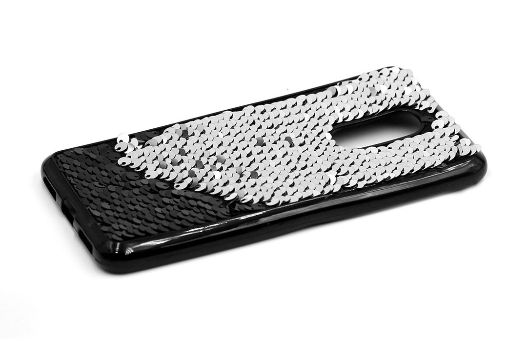 Накладка SEQUINS для Xiaomi Redmi 5 чорна-1
