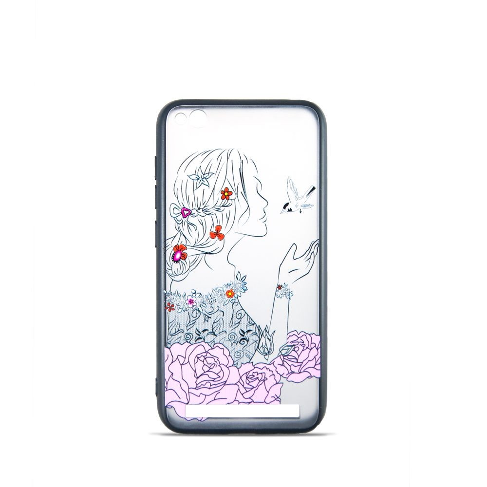 Накладка Rock Tatoo для Xiaomi Redmi 5A  "Rose"-0