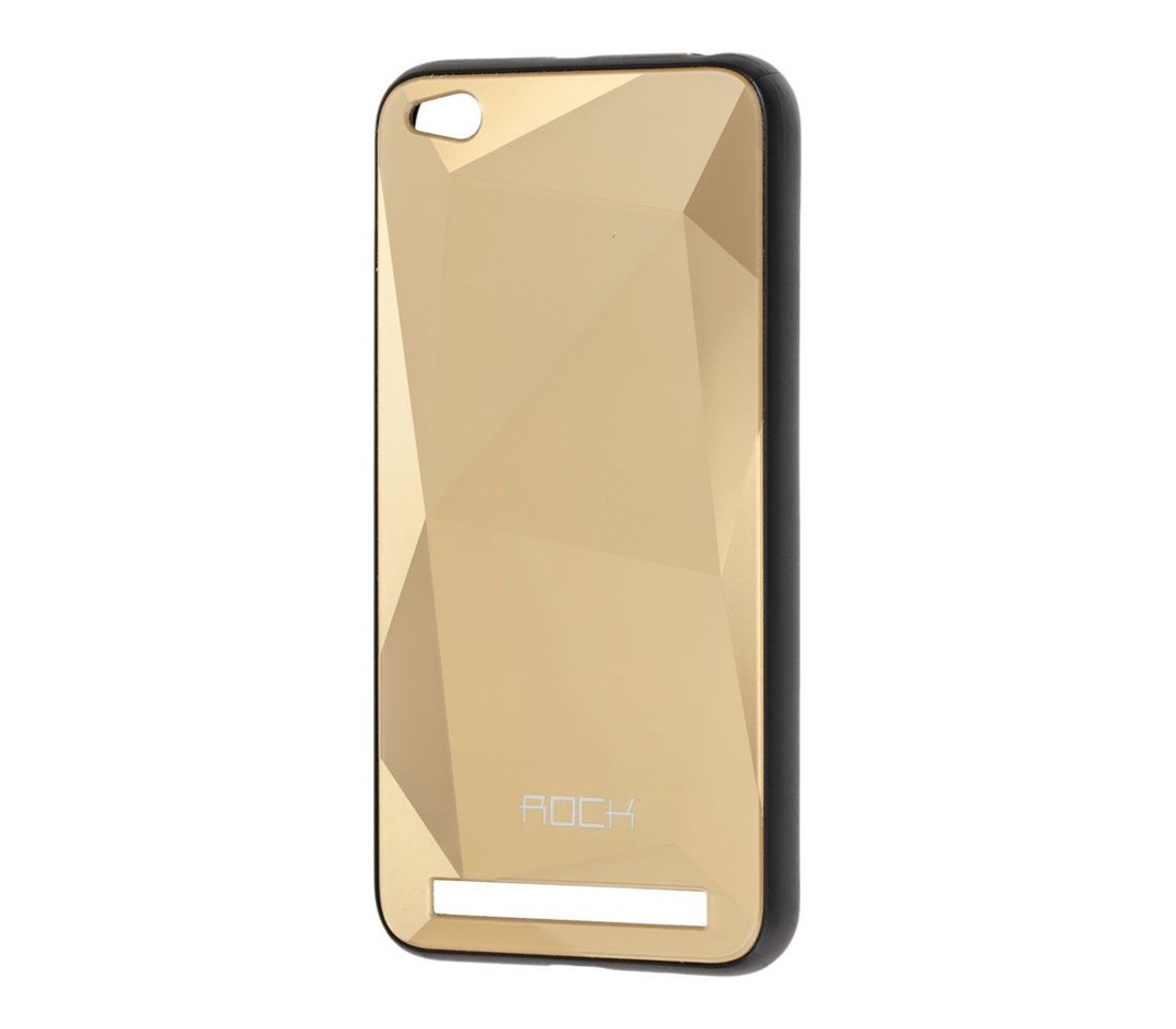 Накладка ROCK 3D Crystal  XIAOMI Redmi 5A (Золото)-0