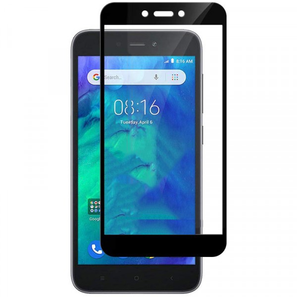 Захисне скло 3D для Xiaomi Redmi Go Black-0