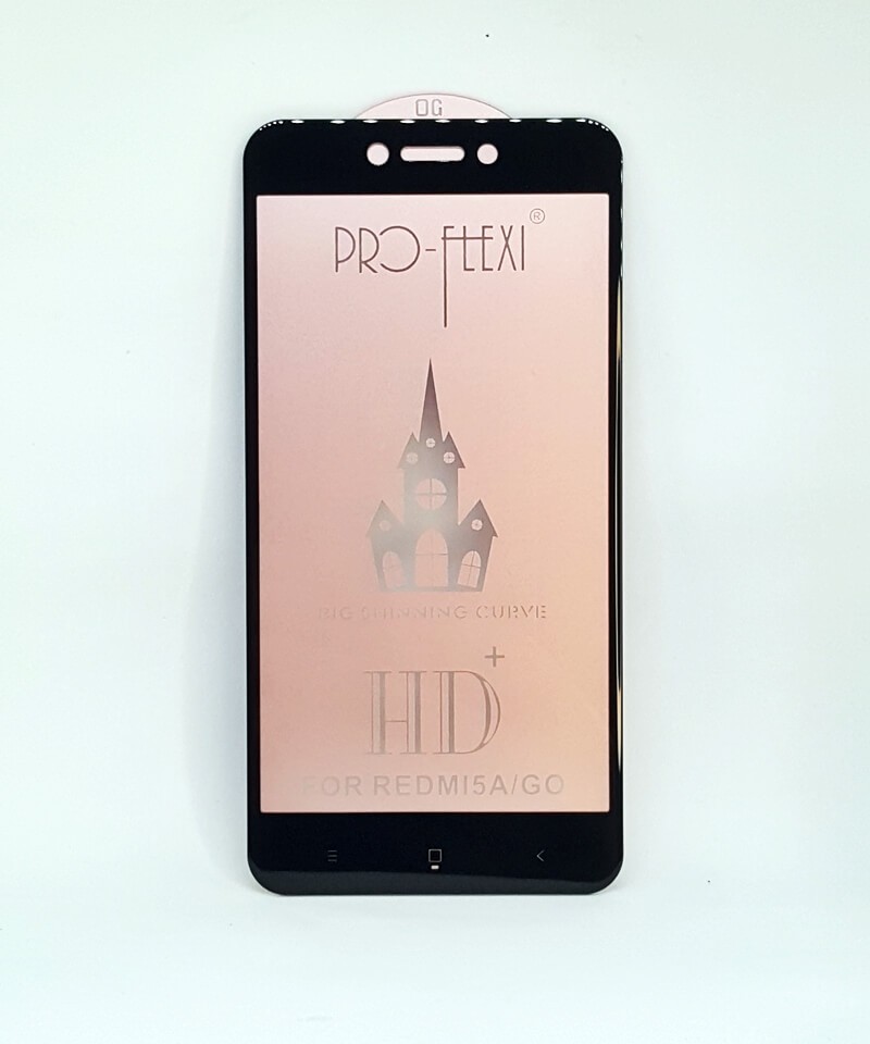 Захисне скло Flexi HD+ для Xiaomi Redmi 5a (Чорне)-0