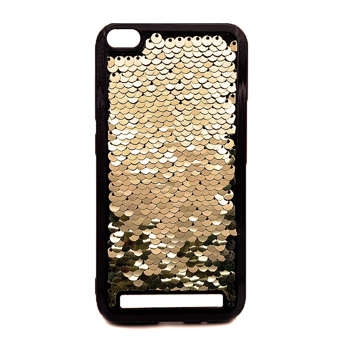 Накладка Sequins для Xiaomi Redmi 5a золота-0