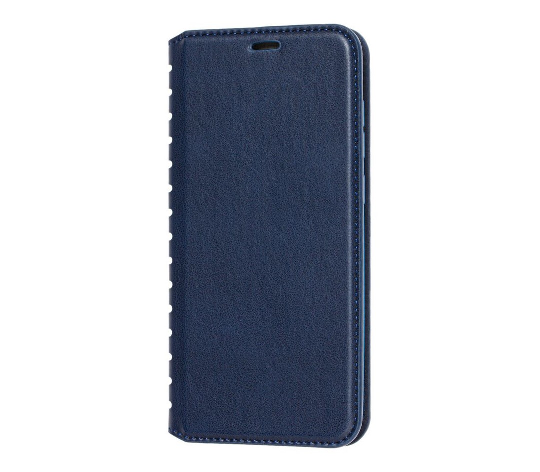 Книжка leather folio для Samsung S8 Plus синя-0