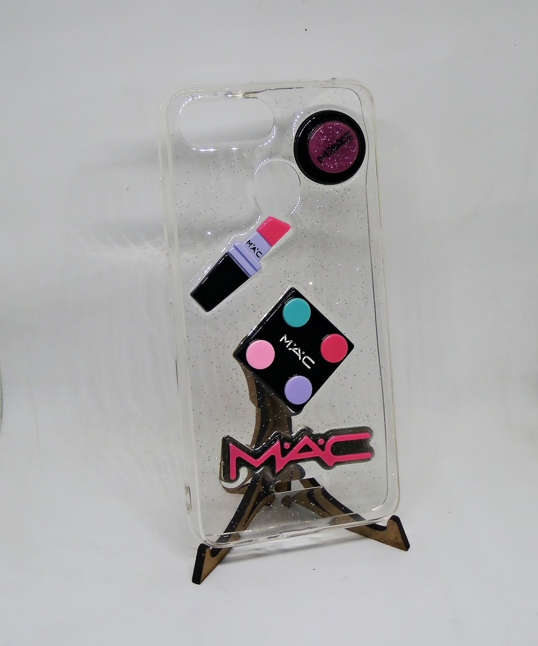 Накладка Cosmetic 3D для  Xiaomi Redmi 6 біла-0