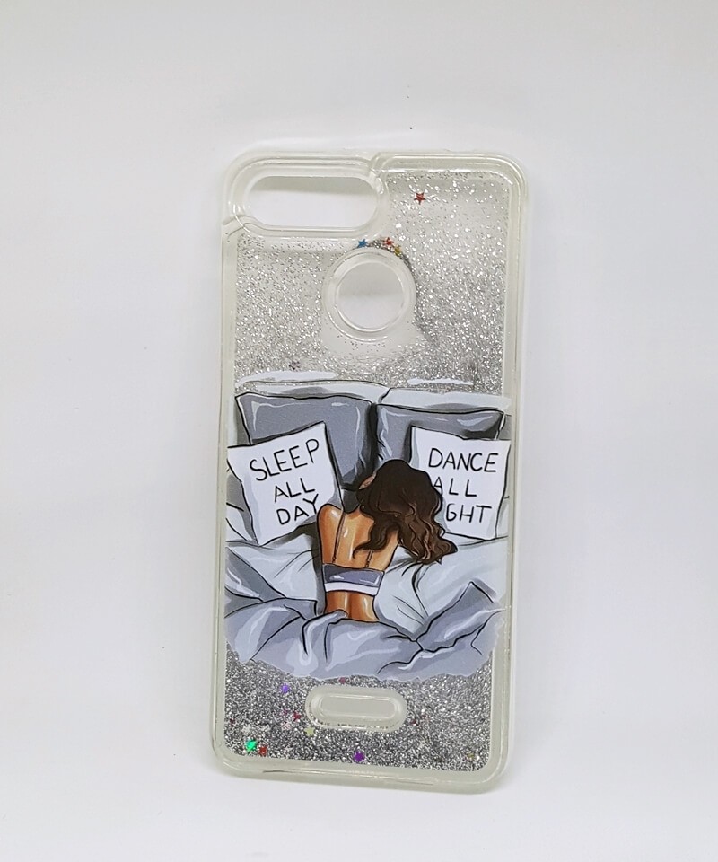 Накладка Fluid Painted для Xiaomi Redmi 6 "Sleep"-0