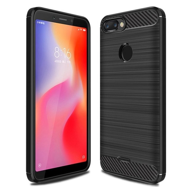 Накладка Ultimate Experience для Xiaomi Redmi 6 чорна-0