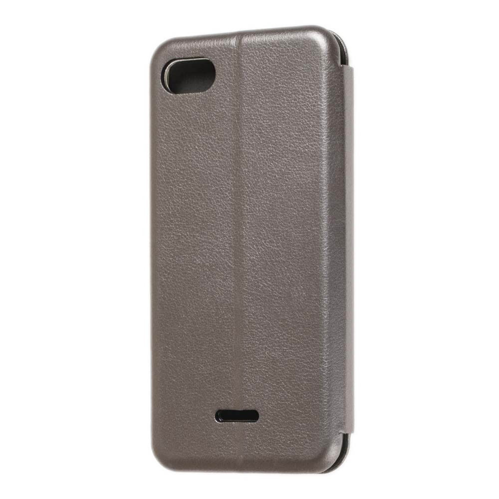 Книжка Premium для Xiaomi Redmi 6A  срібна-1