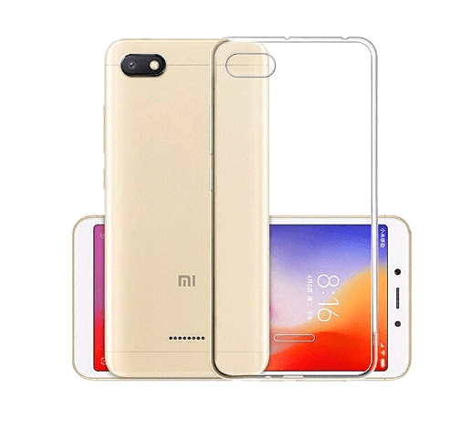 Накладка Premium для  Xiaomi Redmi 6A прозорий силікон-0