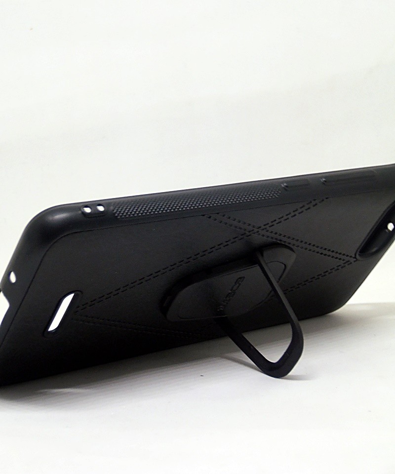 Накладка EQE Leather для Xiaomi Redmi 6A чорна-1