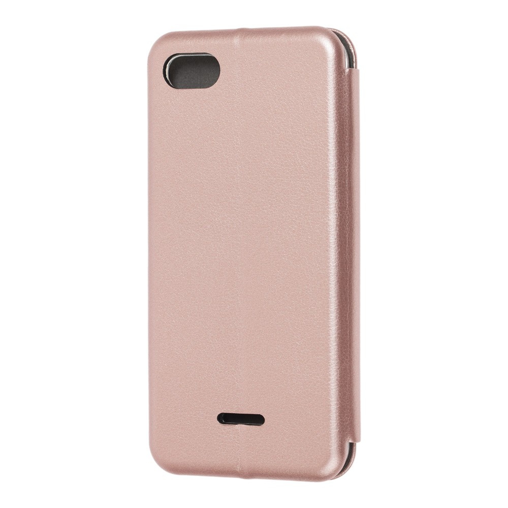 Книжка Premium для Xiaomi Redmi 6A рожеве золото-1