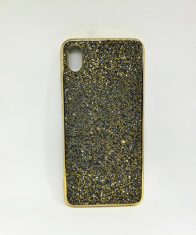 Чохол Diamonds для Xiaomi Redmi 7A золотий-0