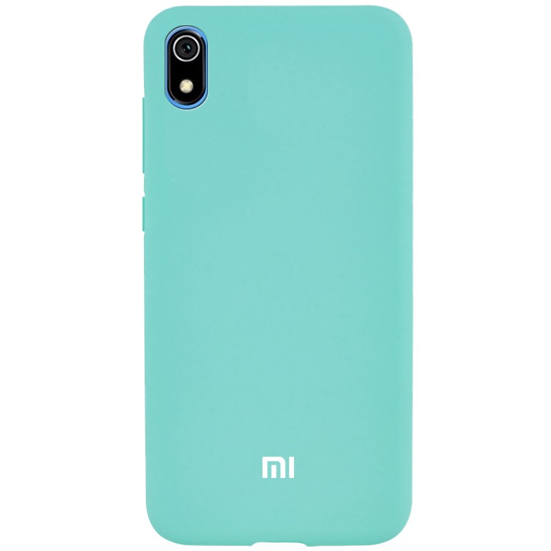 Накладка Silicone Cover Full Protective для Xiaomi Redmi 7A  Ice Blue-0