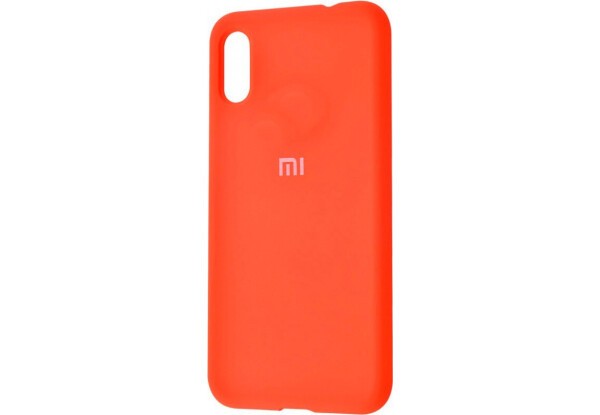 Накладка Silicone Cover Full Protective для Xiaomi Redmi 7A Orange-0