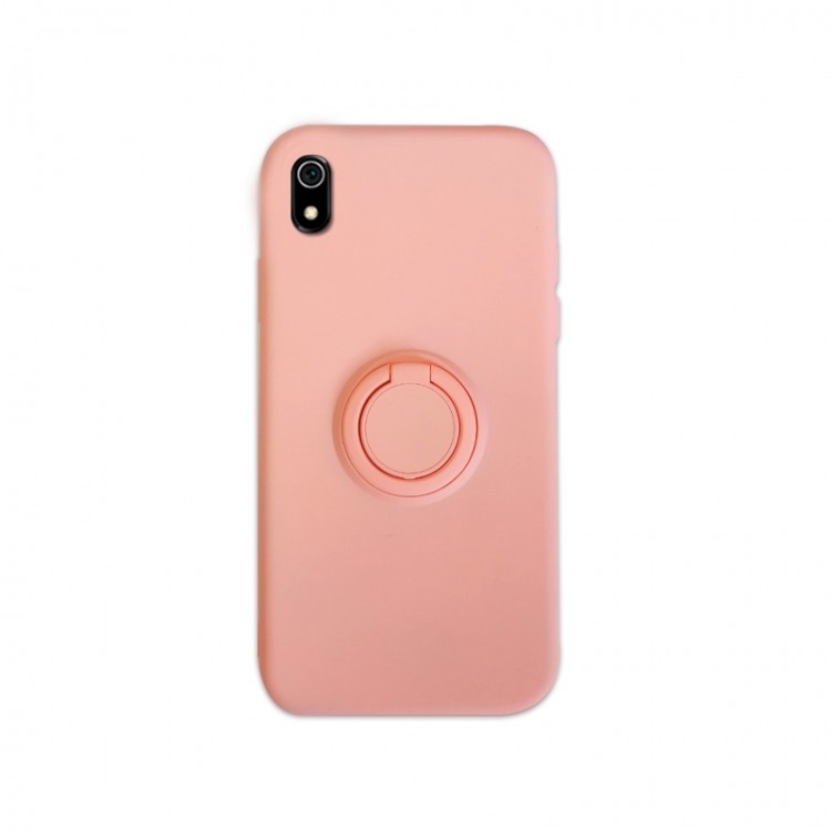 Накладка ColorRing з кільцем для Xiaomi Redmi 7A персиковий-0