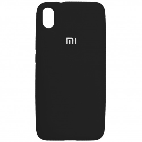Накладка Silicone Cover Full Protective для Xiaomi Redmi 7A Black-0
