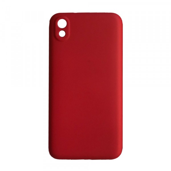 Silicone Case Full Protective No Logo для Xiaomi Redmi 7A (Red)-0