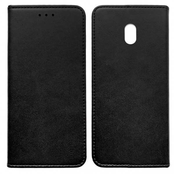 Книжка Black TPU Magnet для Xiaomi Redmi 8A чорна-0