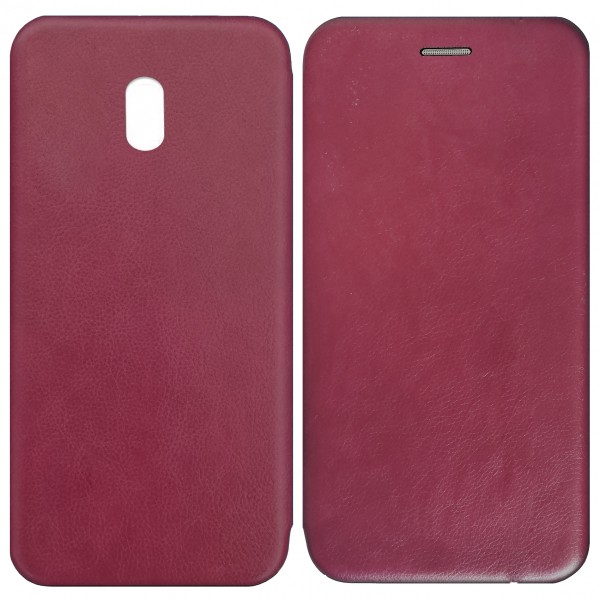 Книжка Premium для Xiaomi Redmi 8a бордова-0