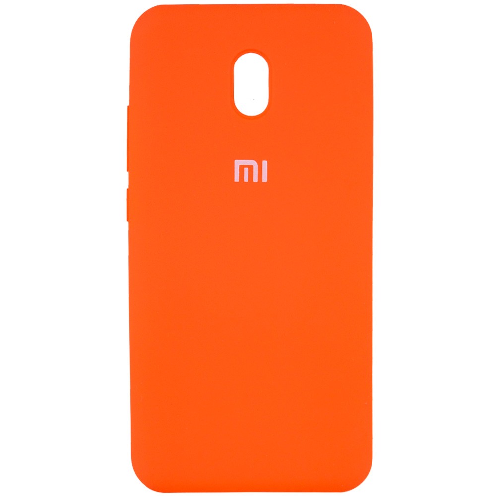 Silicone Cover Full Protective для Xiaomi Redmi 8A (orange)-0