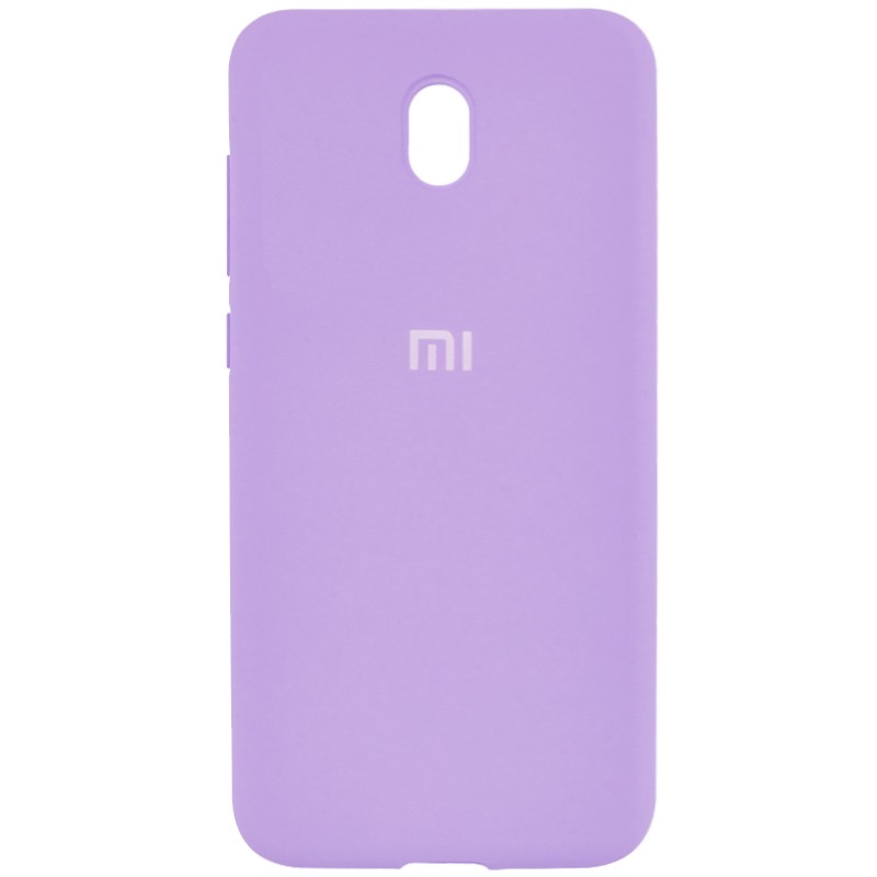 Silicone Cover Full Protective Xiaomi Redmi 8A (light purple)-0