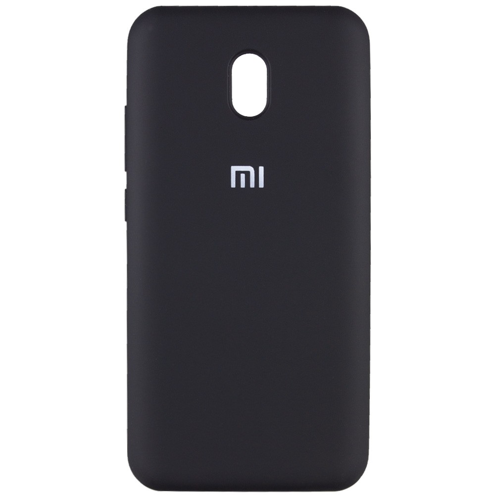 Silicone Cover Full Protective для Xiaomi Redmi 8A (black)-0