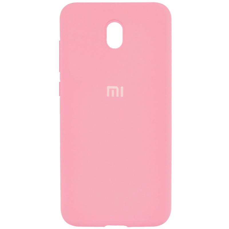 Silicone Cover Full Protective Xiaomi Redmi 8A (light pink)-0