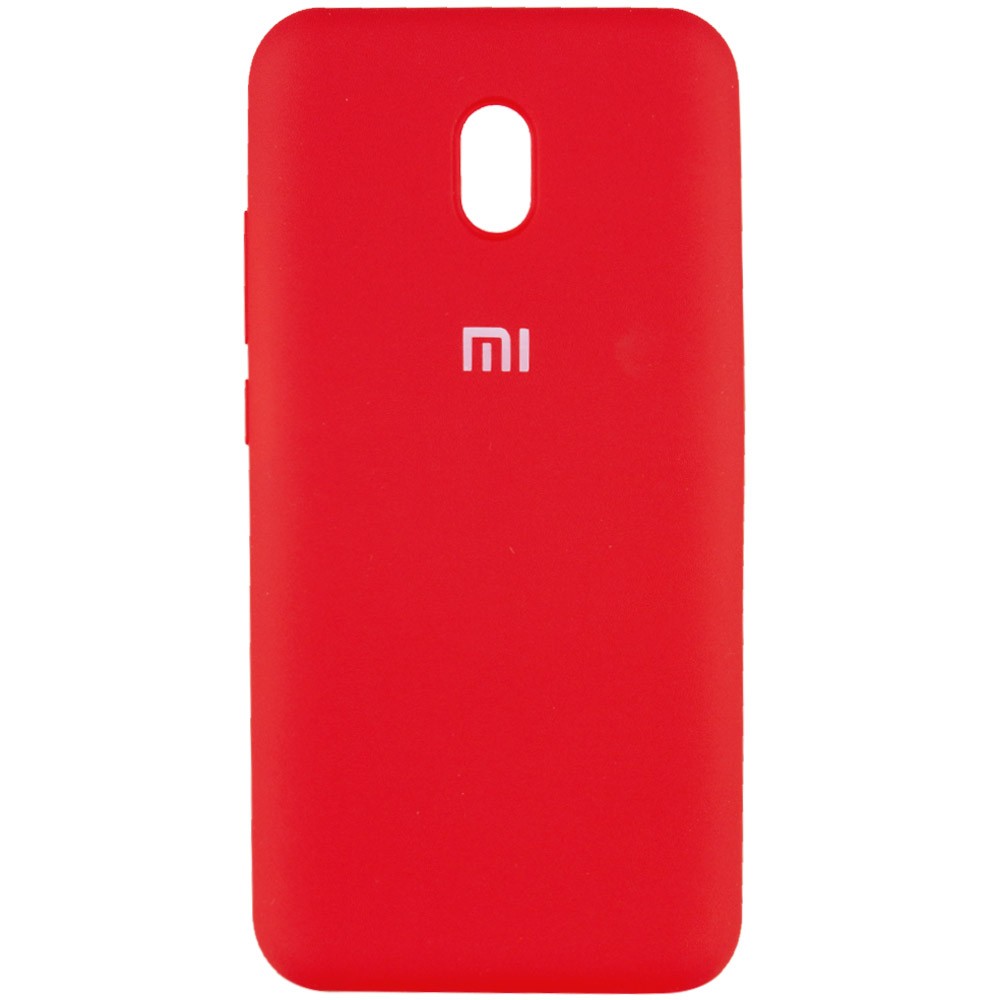 Silicone Cover Full Protective для Xiaomi Redmi 8A (red)-0