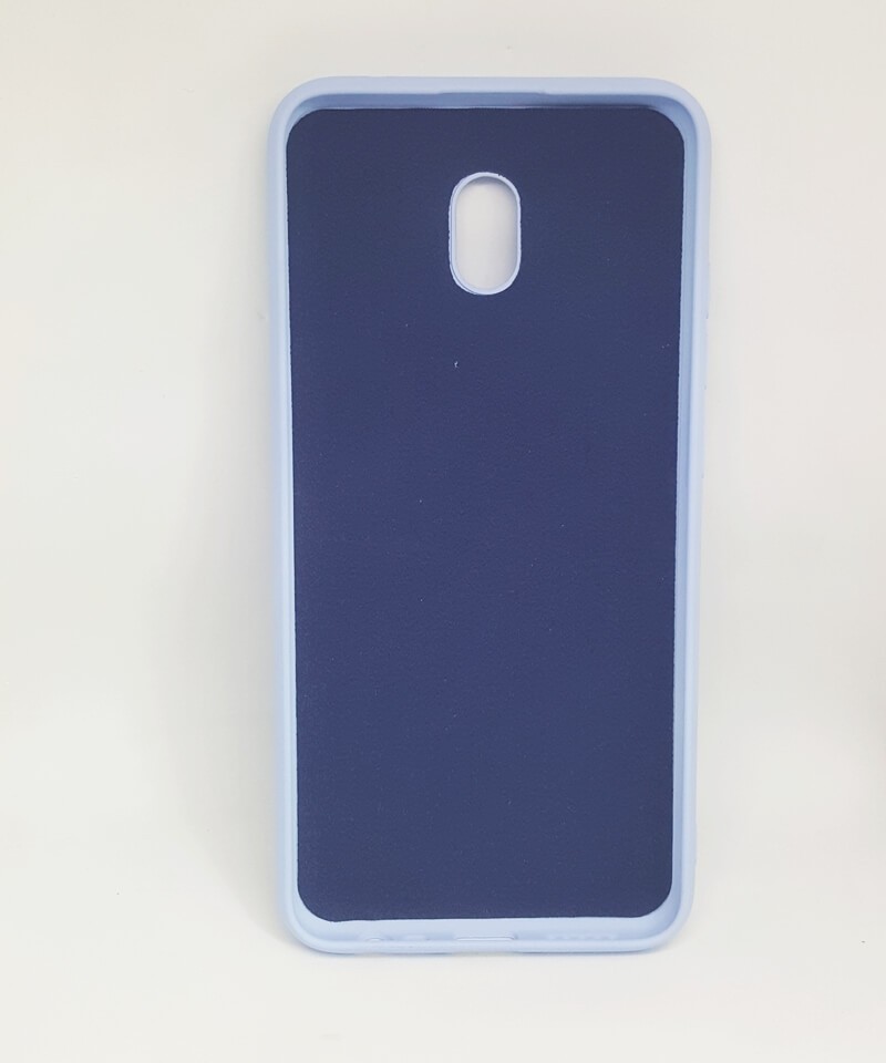 Накладка Silicone Cover full для Xiaomi Redmi 8A блакитний-1