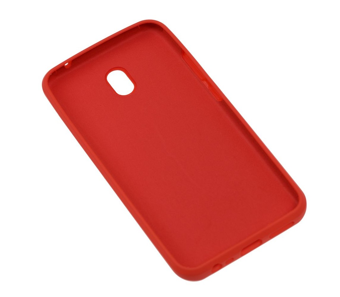 Накладка Silicone Cover full для Xiaomi Redmi 8A червоний-2