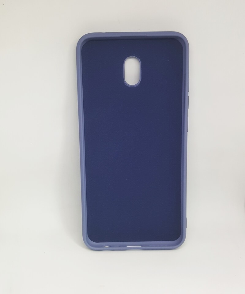Накладка Silicone Cover full для Xiaomi Redmi 8A сірий-1