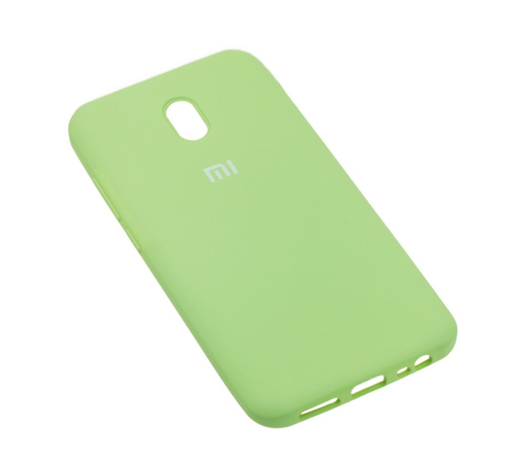 Накладка Silicone Cover full для Xiaomi Redmi 8A м`ятний-1