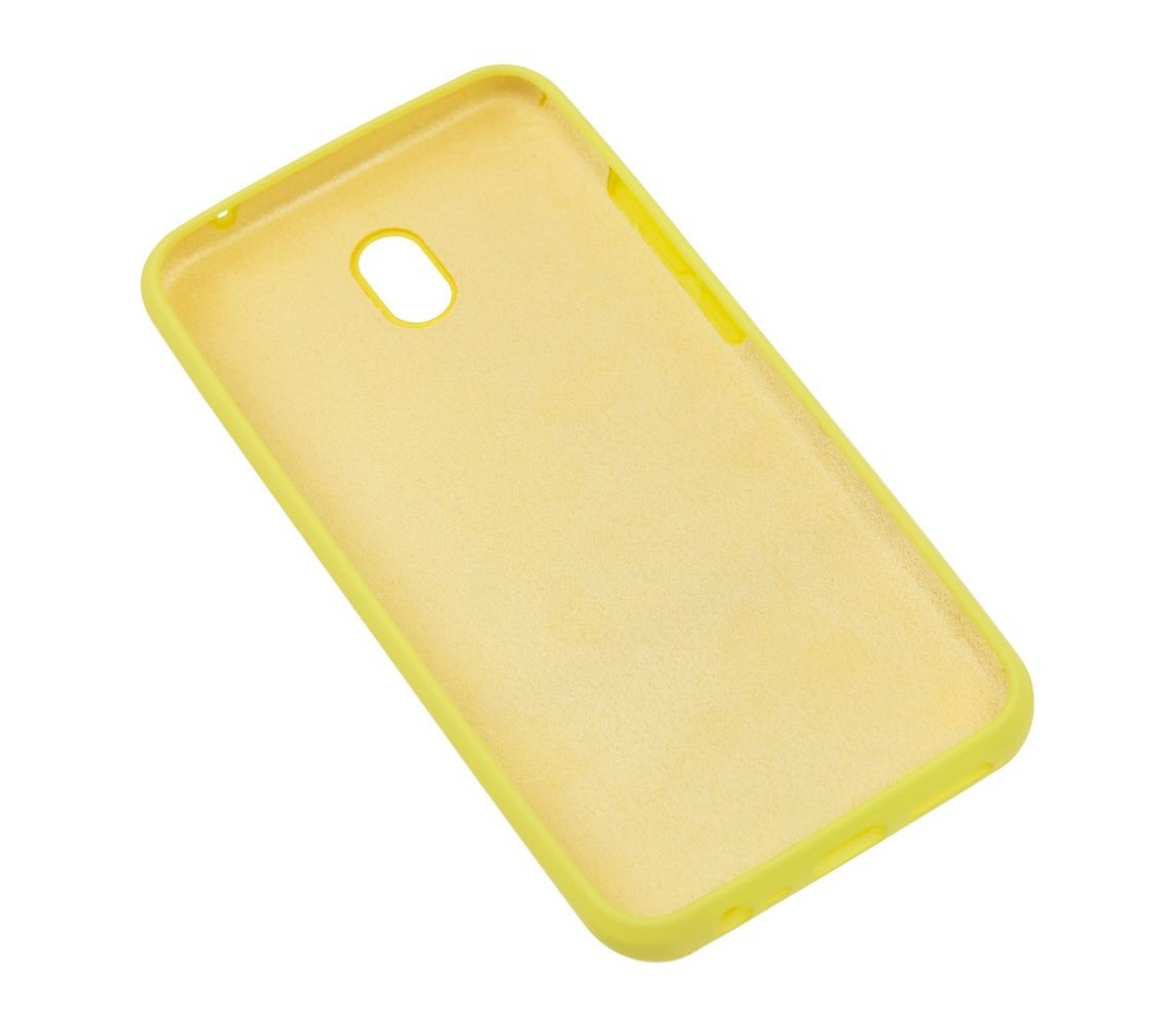 Накладка Silicone Cover full для Xiaomi Redmi 8A жовтий-2