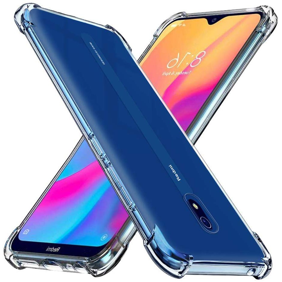 Чохол Epic з кутками для Xiaomi Redmi 8a прозорий-1
