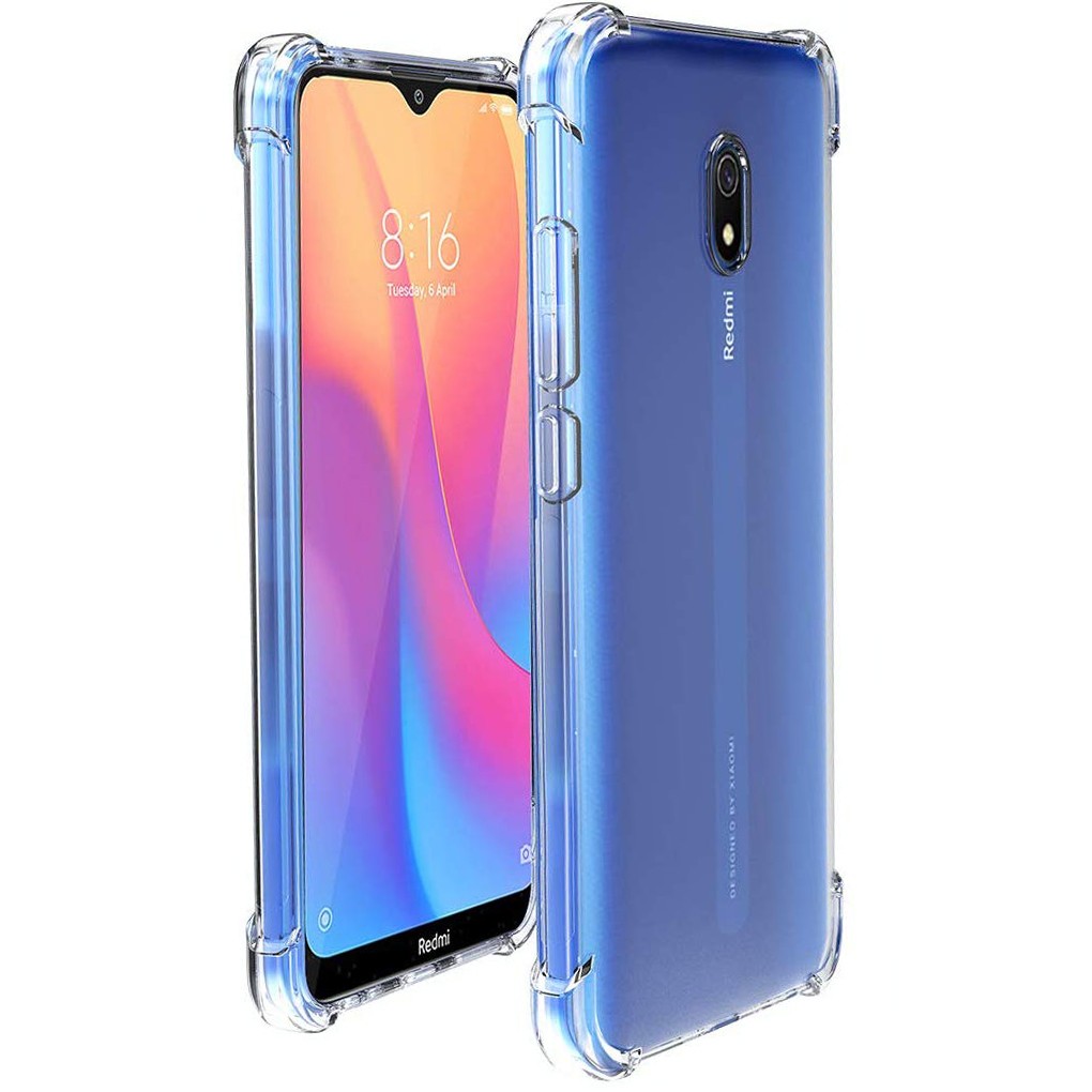 Чохол Epic з кутками для Xiaomi Redmi 8a прозорий-0