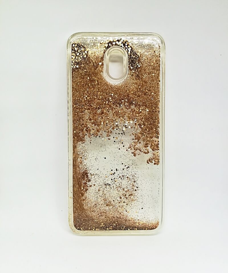 Чохол Sparkle для Xiaomi Redmi 8A золотий-0